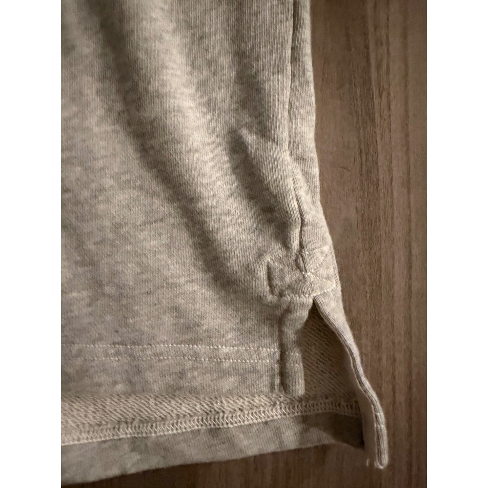 Aerie Womens Long Sleeve Rugby Sweatshirt Heather Grey Oversized M W4 - Picture 8 of 9